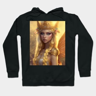 Golden Fairy Princess Hoodie